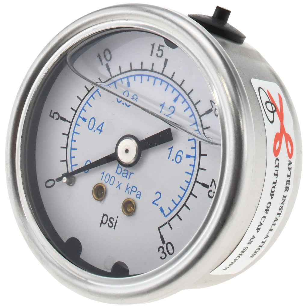 VALUE COLLECTION Value Collection 115AB20030 Pressure Gauge 30 Psi 2 in Npt