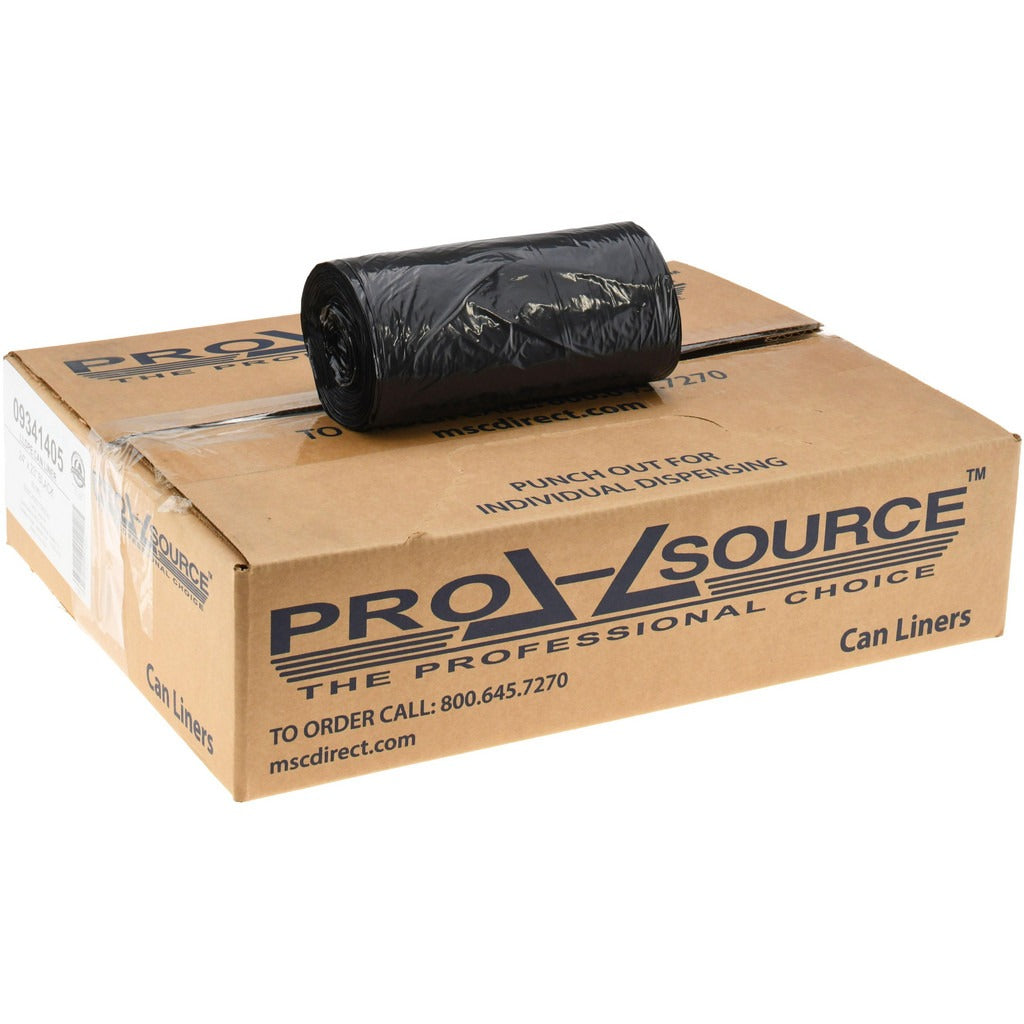 PRO-SOURCE Pro-source PSRB2431 Trash Bags 10 Gal 0.6 Mil Black 500 Pack