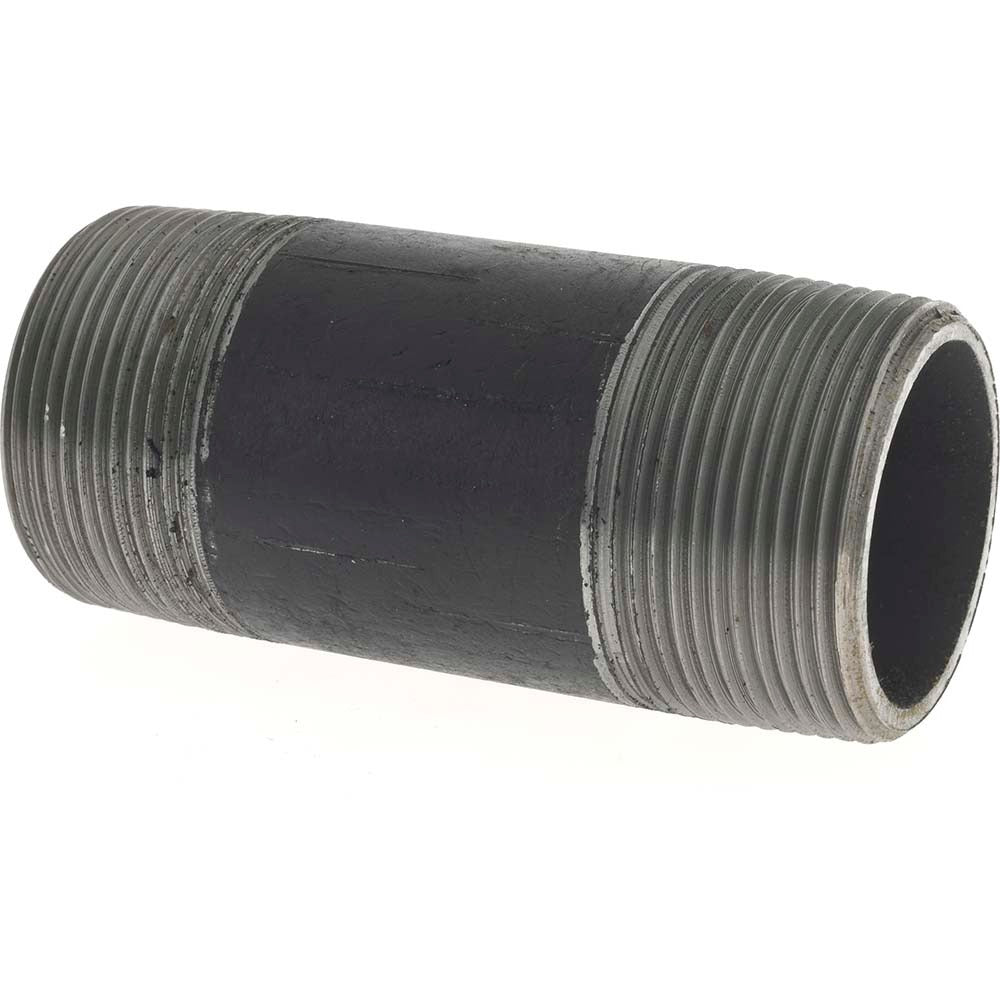 VALUE COLLECTION Value Collection XNB08040 Black Steel Pipe Nipple Sch 80