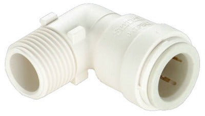 WATTS Watts Brass Tubular 3520-1012 Quick Connect Swivel Elbow