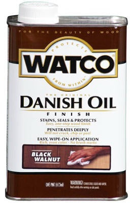 RUST-OLEUM Rust-oleum 65341 Danish Oil Finish Black Walnut Qt