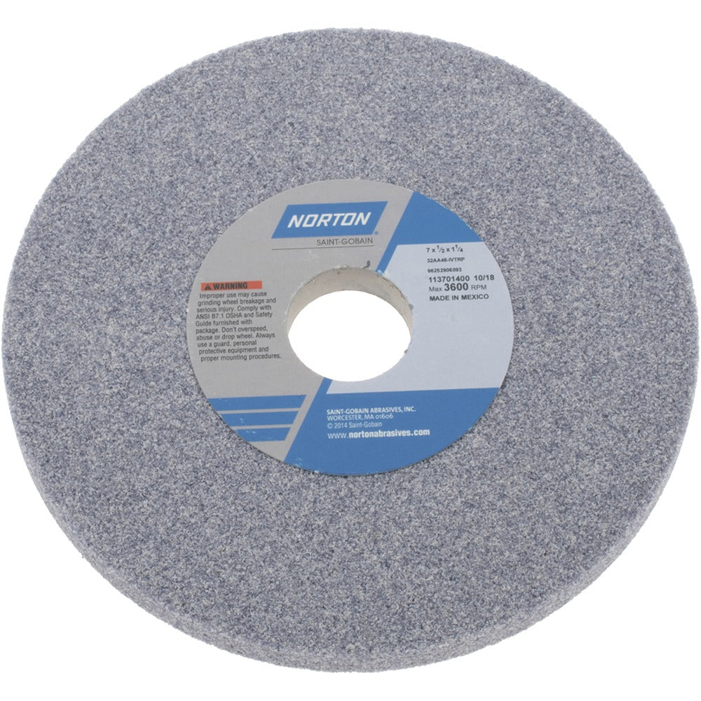 NORTON Norton 66252906093 Surface Grinding Wheel 46 Grit 7 in