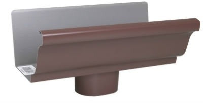 AMERIMAX Amerimax Home Products 2501019 Gutter End Cap 5in Brown