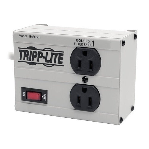 TRIPP LITE Tripp Lite IBAR2-6D Surge Protector 2 Outlets
