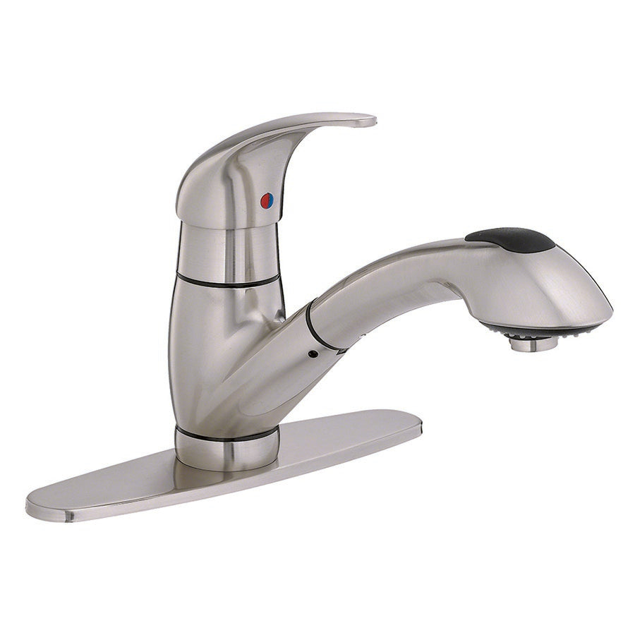 GERBER Gerber 40-166-SS Viper Single-Handle Pull-Out Kitchen Faucet (1.75 gpm)