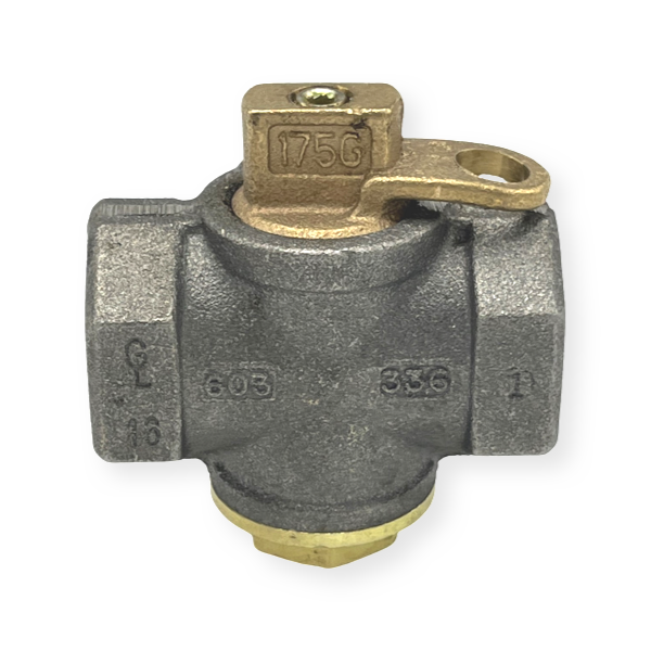 WALRICH Walrich 0416004 1 inches Lockwing Gas Cock 1 inches FIP x 1 inches FIP (1 Pack)