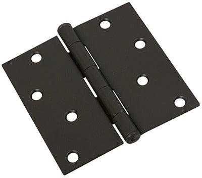 NATIONAL HARDWARE National Mfg N830-204 4 Inch Oil Rubbed Bronze Door Hinge