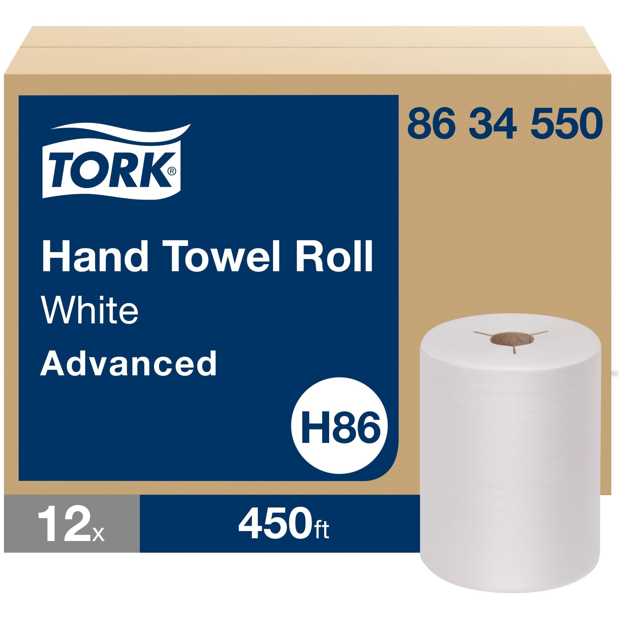TORK Tork TRK8634550 Hand Towel Roll H86 12 Rolls/Carton