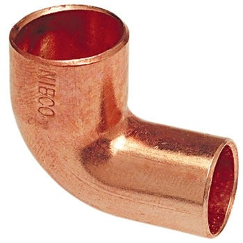 MUELLER STREAMLINE Mueller Streamline CO90STLFTGC112 Copper 90 Elbow 1-1/2 in