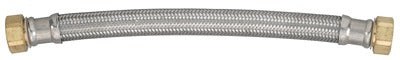 HOMEWERKS WORLDWIDE Homewerks 7213-24-34-1 Water Heater Connector 3/4 Fip 24in Ss
