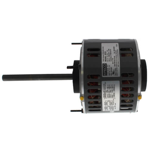 Fasco D721 Blower Motor Direct Drive Permanent Split Capacitor 1/4-1/5-1/6 Horsepower 115 Volt Reversible