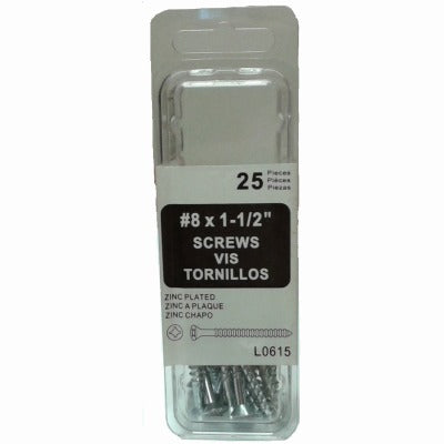 AMERIMAX Amerimax Home Products L0615 Gutter Hook Screws 25 Pack