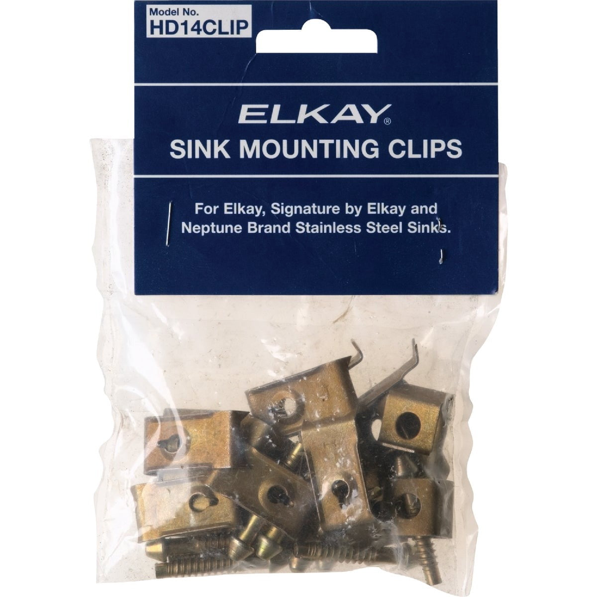 ELKAY Elkay HD14CLIP Sink Mounting Clips (14 Pc)