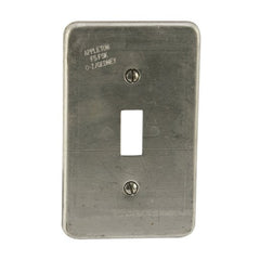 Appleton FSK-1TS 1-Gang Steel Toggle Switch Cover