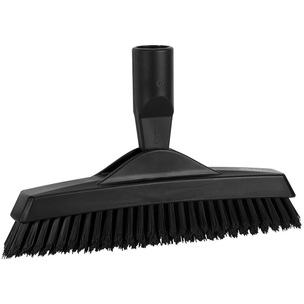 VIKAN Vikan 70409 Crevice Scrub Brush 8.9 in Extra Stiff Black