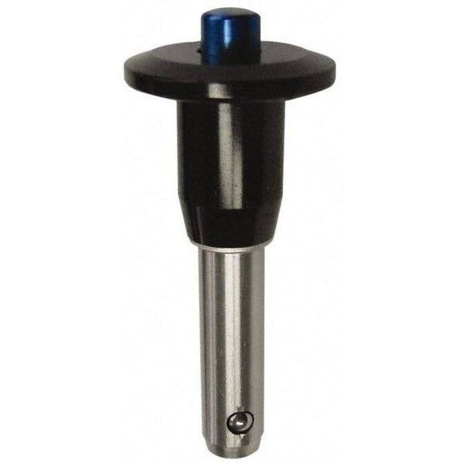 GIBRALTAR Gibraltar LBR-112 Quick-Release Pin Button Handle 1/4 in Dia x 1 in Usable Length