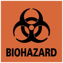 ACCUFORMNMC Accuformnmc S52AP Biohazard Hazardous Material Label 4in
