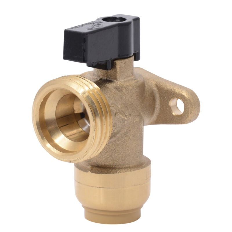 RWC Rwc 25560LF SharkBite 1/2 in PTC x 3/4 in MHT Washing Machine Angle Valve 3-Pack