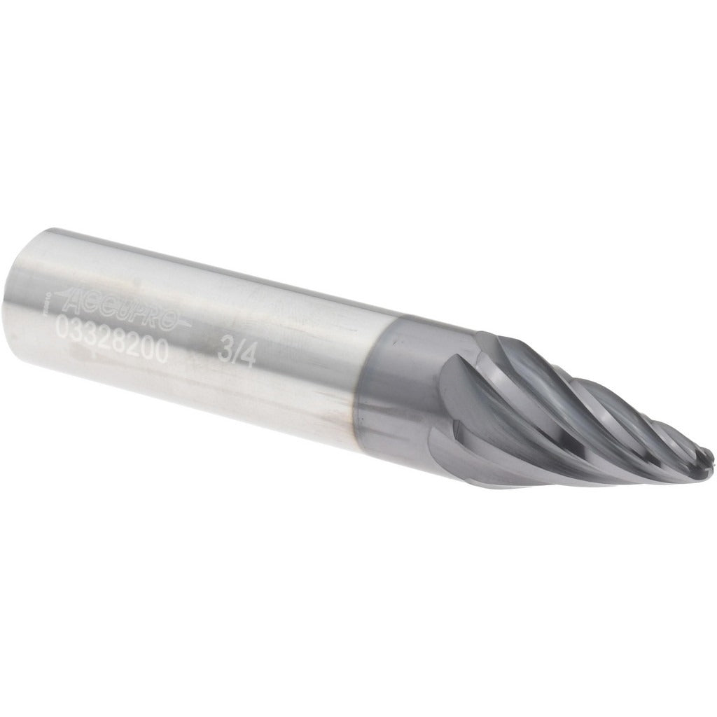 ACCUPRO Accupro 14915643 Barrel Cutter End Mill Taper Form 6 Flute