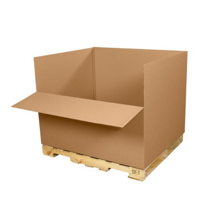 BSC PREFERRED Bsc Preferred 484036EL Half Slotted Container 350 Dw ECT-51 5-pack