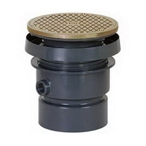 SIOUX CHIEF SIOUX CHIEF 834-4PNR FinishLine 834 Series 4 in. Hub Plastic Cleanout