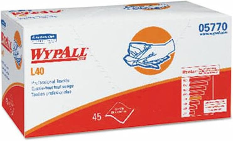 KIMBERLY-CLARK Kimberly-Clark KCC05770 Wypall L40 Professional Towels 12 x 23 45 Count