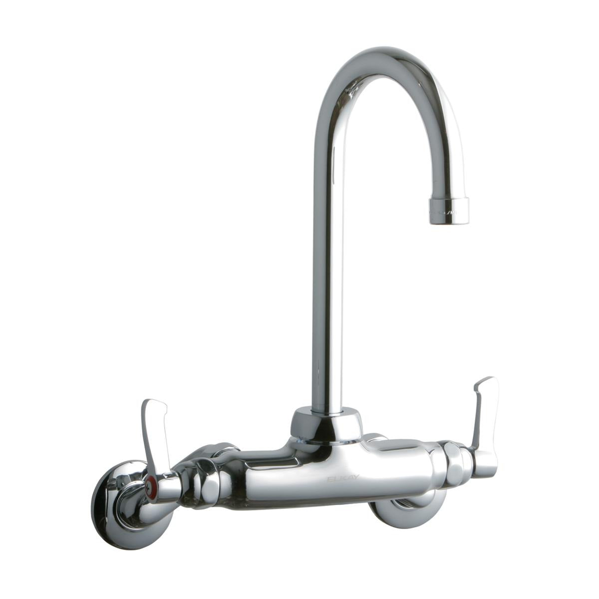 BSC PREFERRED Bsc Preferred LK945GN05L2T Wall Mount Gooseneck Faucet