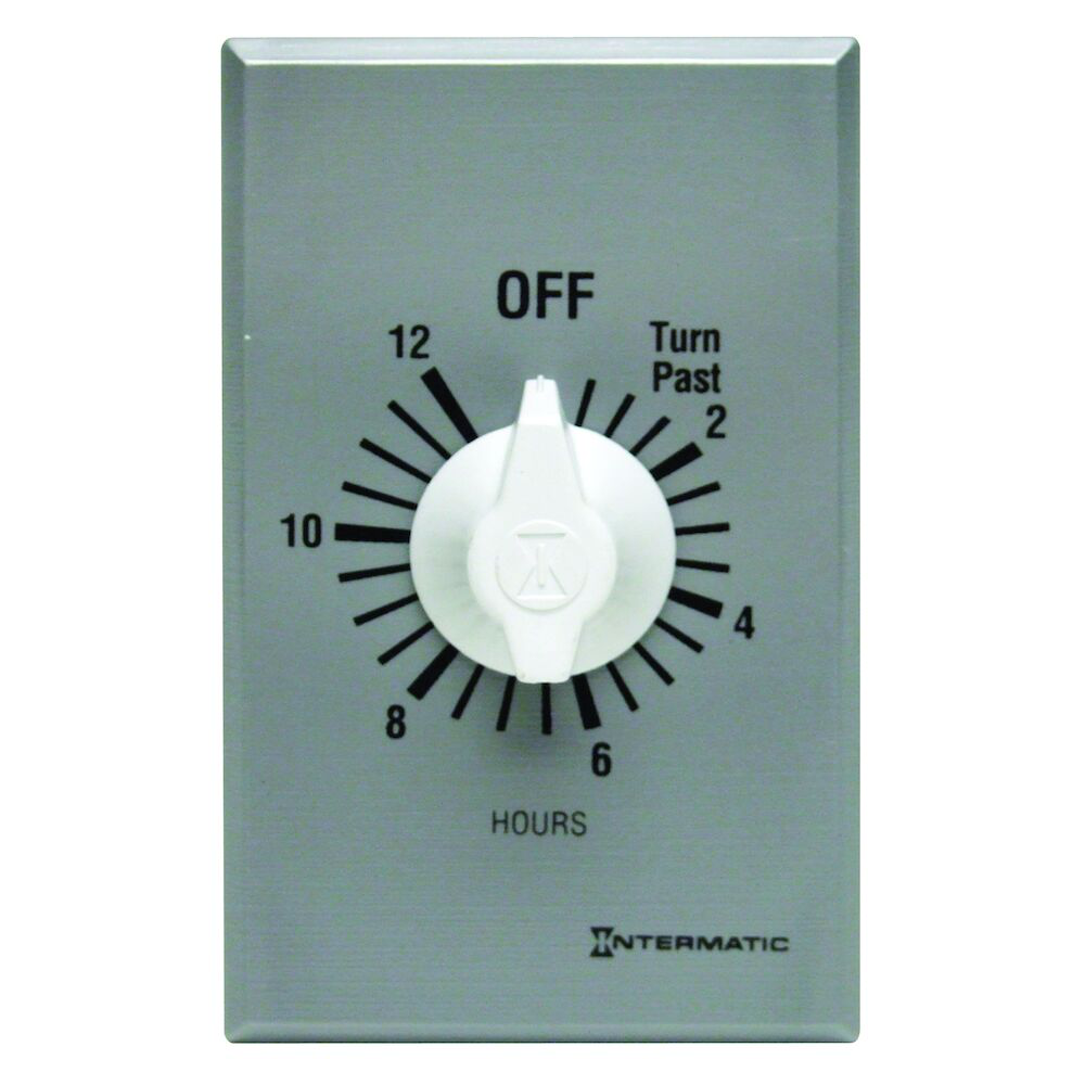 Intermatic FF12HC Spring Wound Auto-Off 12 Hour Timer 125-277 VAC