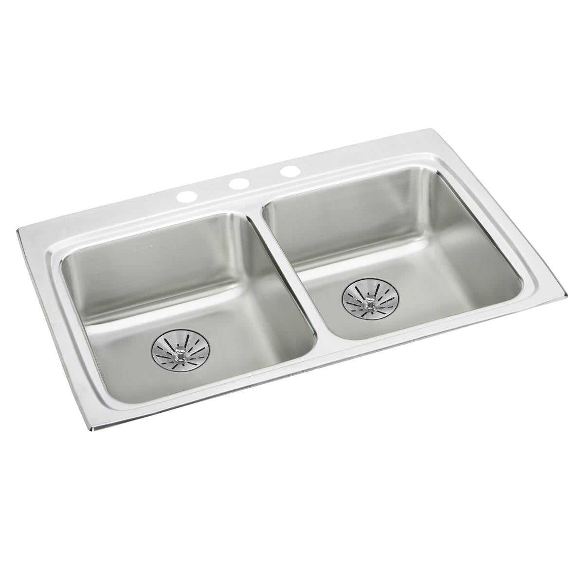 BSC PREFERRED Bsc Preferred LRAD332265PD2 Drop-in Double Bowl Sink