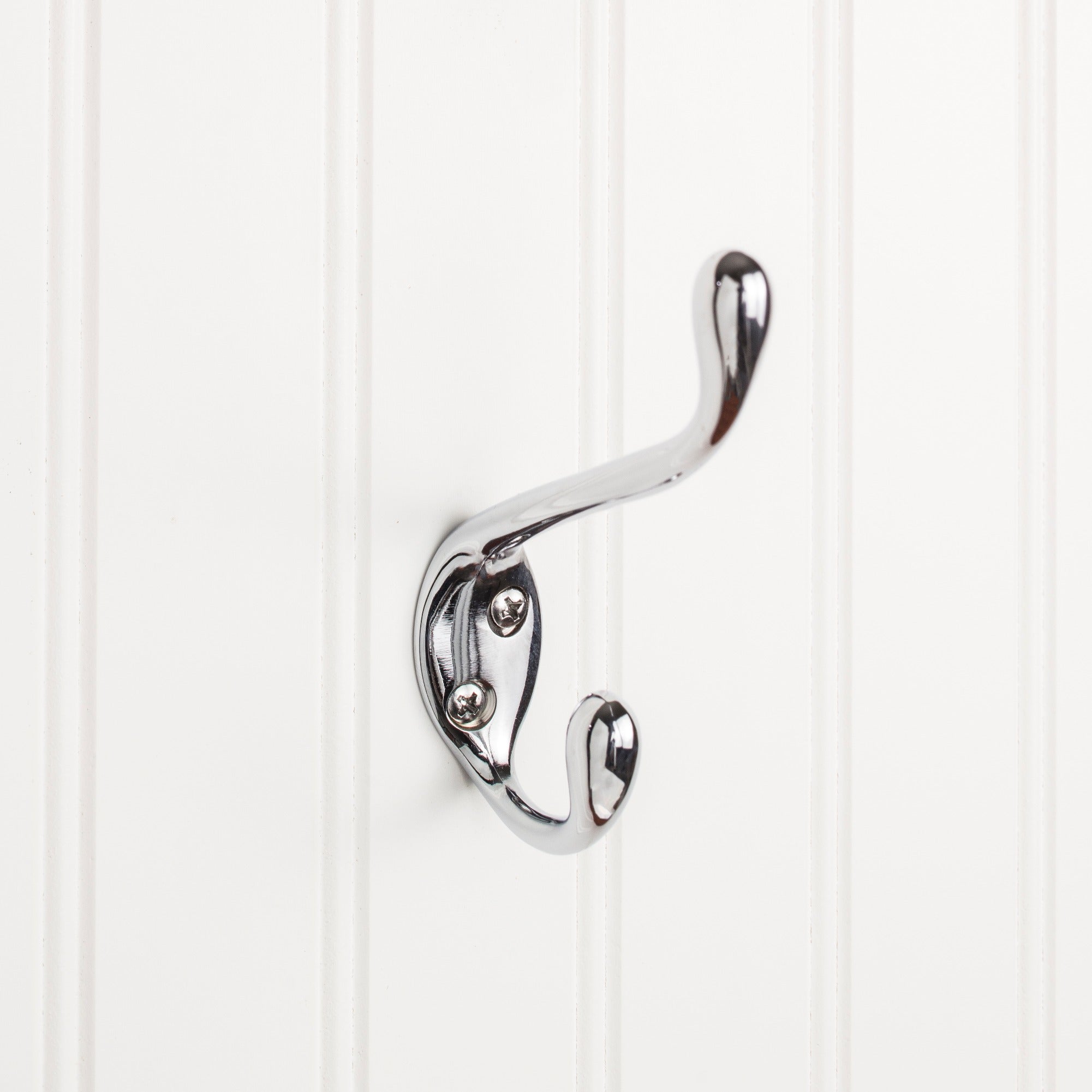 ELEMENTS Elements YD40-450PC Double Prong Wall Hook Polished Chrome
