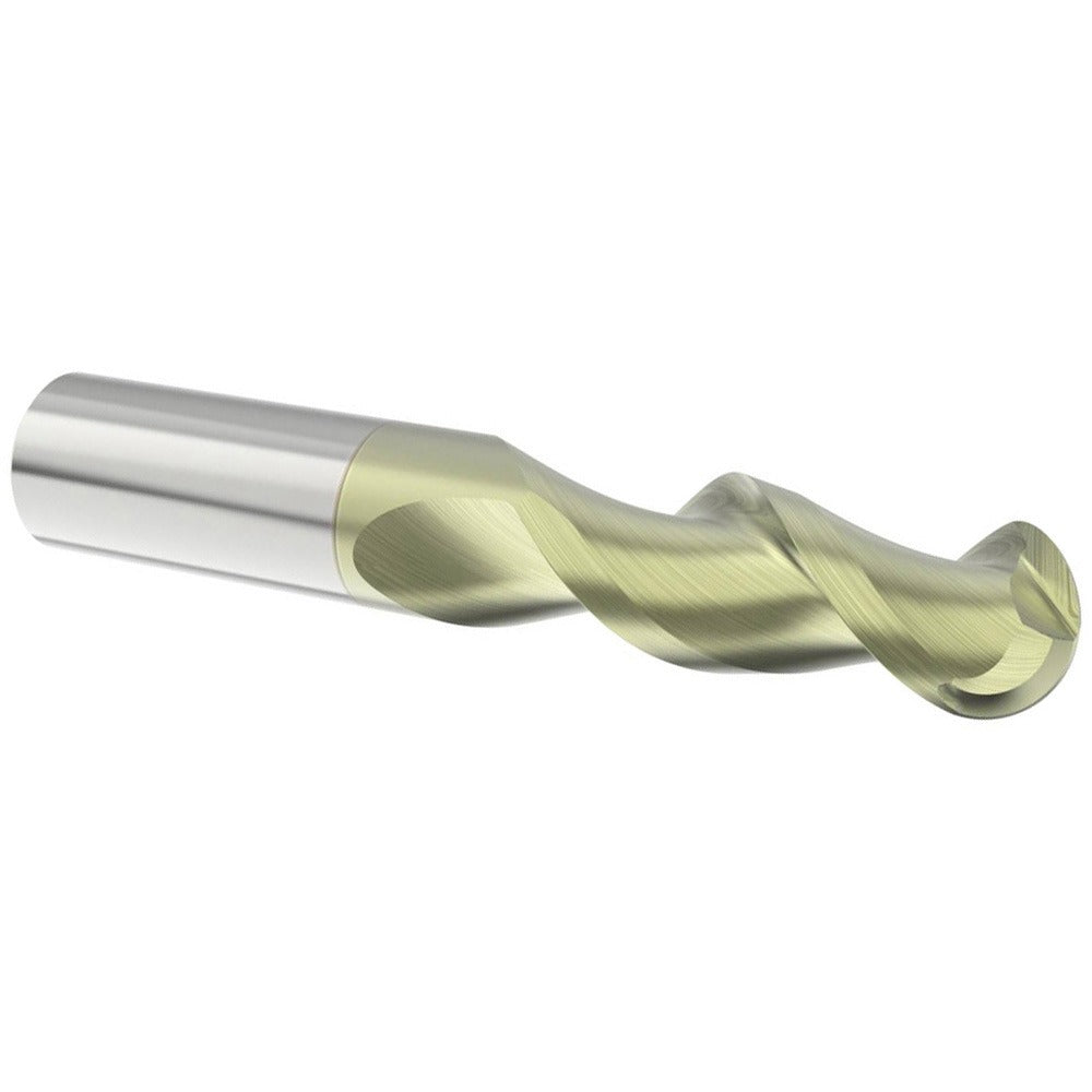 SECO TOOLS Seco 10022733 Ball End Mill 0.25in 2 Flute Solid Carbide