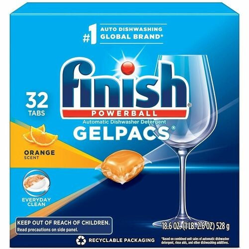 RECKITT Bsc Preferred RAC81053 Gelpac Dishwasher Detergent 32ct