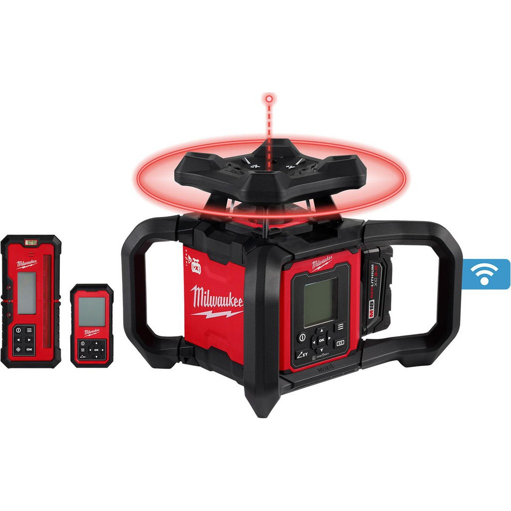 MILWAUKEE Milwaukee Tool 3704-21 Rotary Laser Level Kit