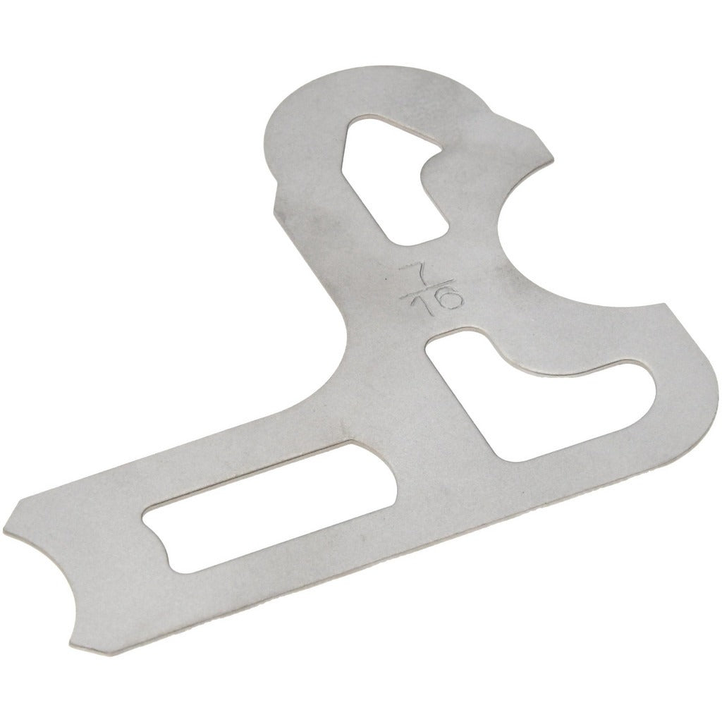 VALUE COLLECTION Value Collection 615-4828 Radius Gage 7/16 Inch