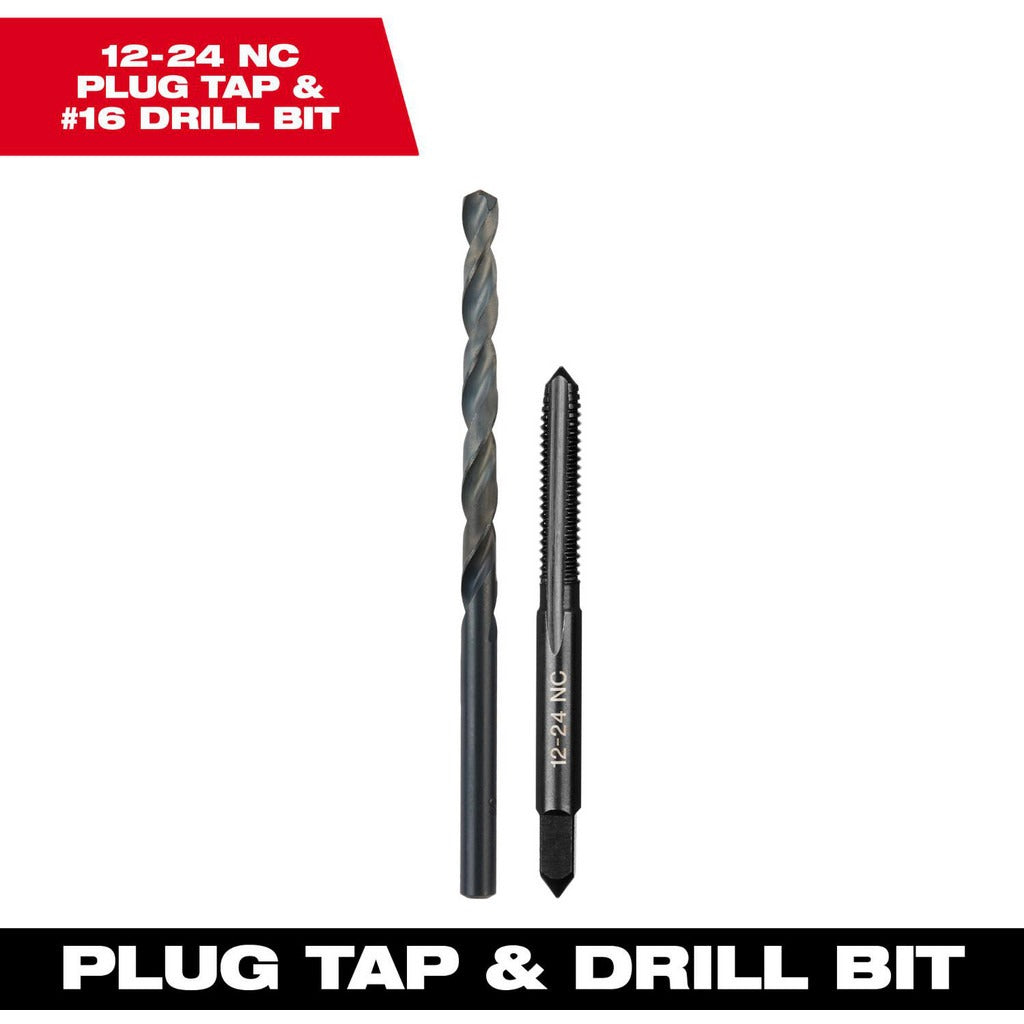 MILWAUKEE Milwaukee Tool 49-57-5530 Tap Drill Set 12-24 Nc