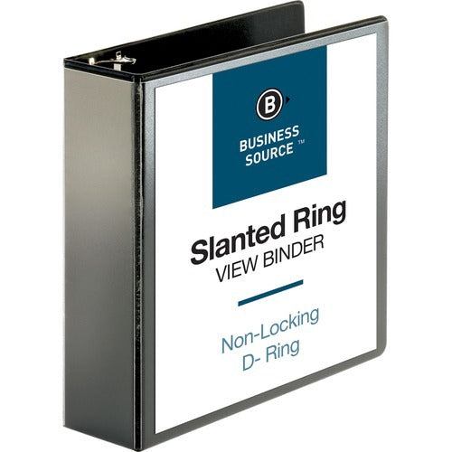BUSINESS SOURCE Business Source BSN28449 3-inch D-ring View Binder