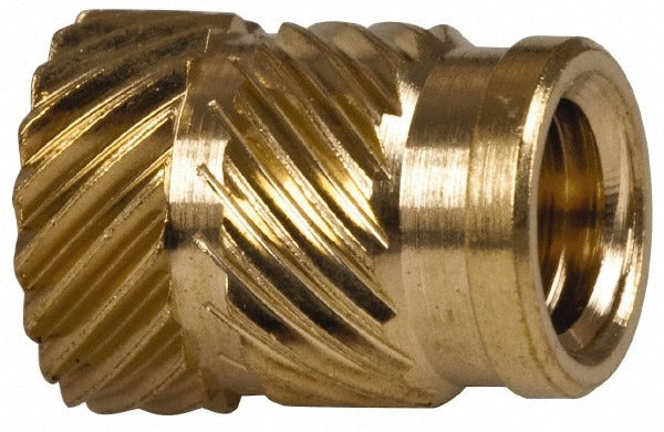 E-Z LOK E-z Lok HI-132-WH Brass Threaded Insert 10-32 Unf 50 Pack