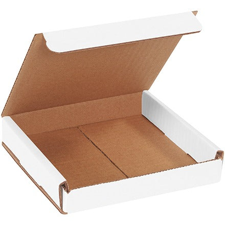 BSC PREFERRED Bsc Preferred M661 Corrugated Mailers White Pack of 50