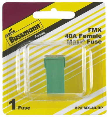 BUSSMANN Cooper Bussmann BP/FMX-40-RP 40A Female Maxi Fuse 5-pack