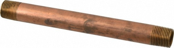 MERIT BRASS Merit Brass 2006-600BSPT Brass Pipe Nipple 6 in Bspt