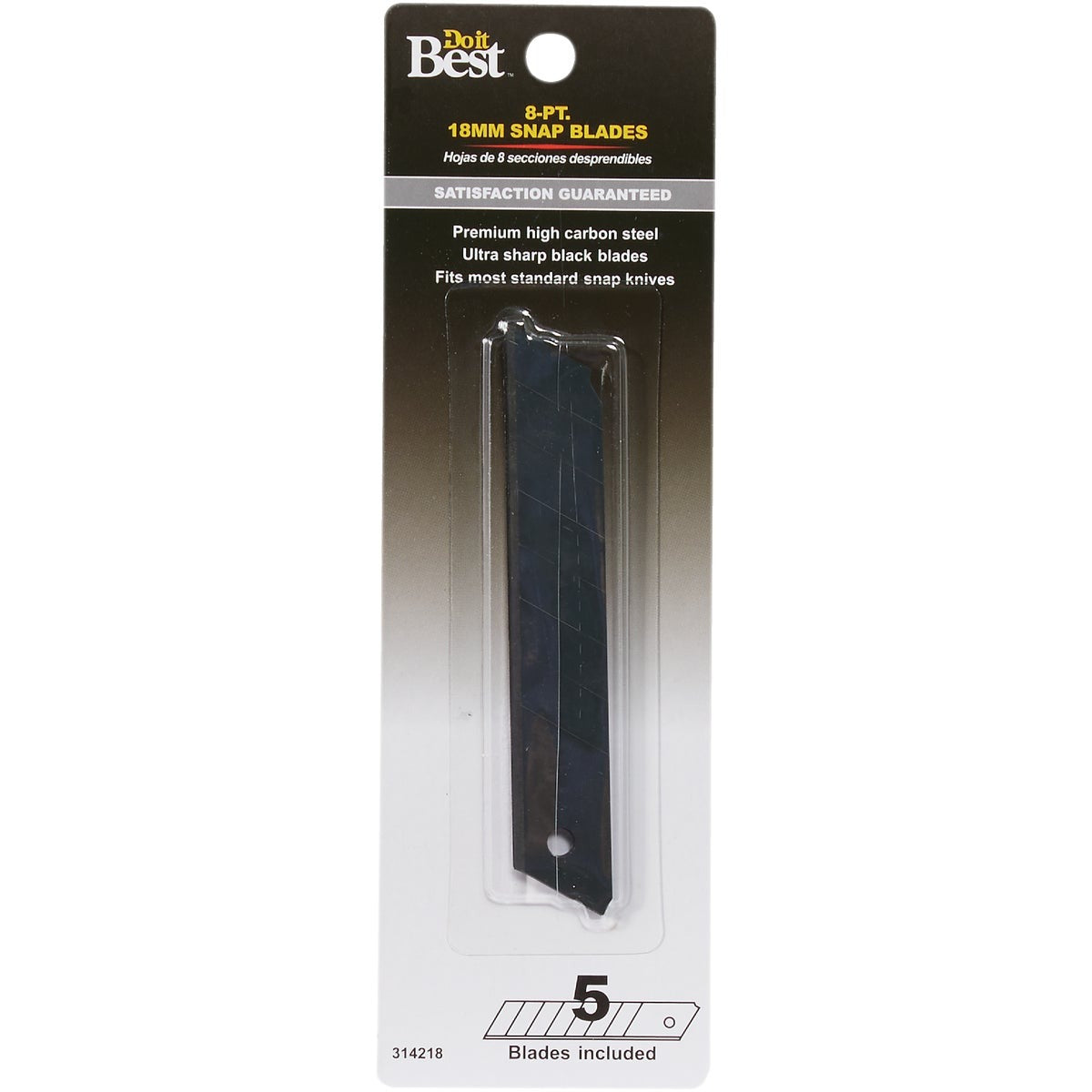 BSC PREFERRED Bsc Preferred SN18B-DIB Snap Replacement Blade 5-pack