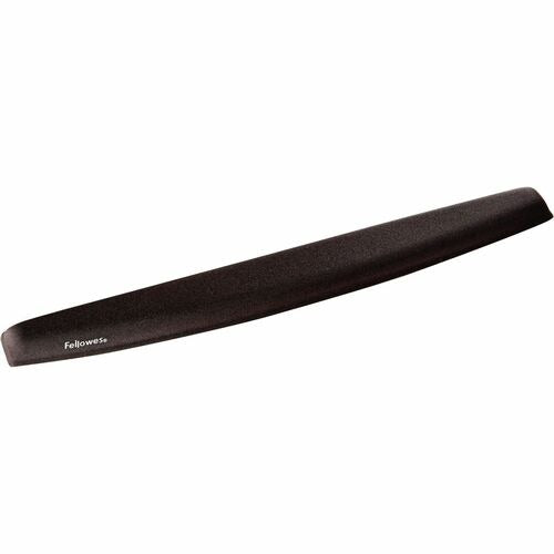 FELLOWES Fellowes FEL9178201 Memory Foam Wrist Rest Black