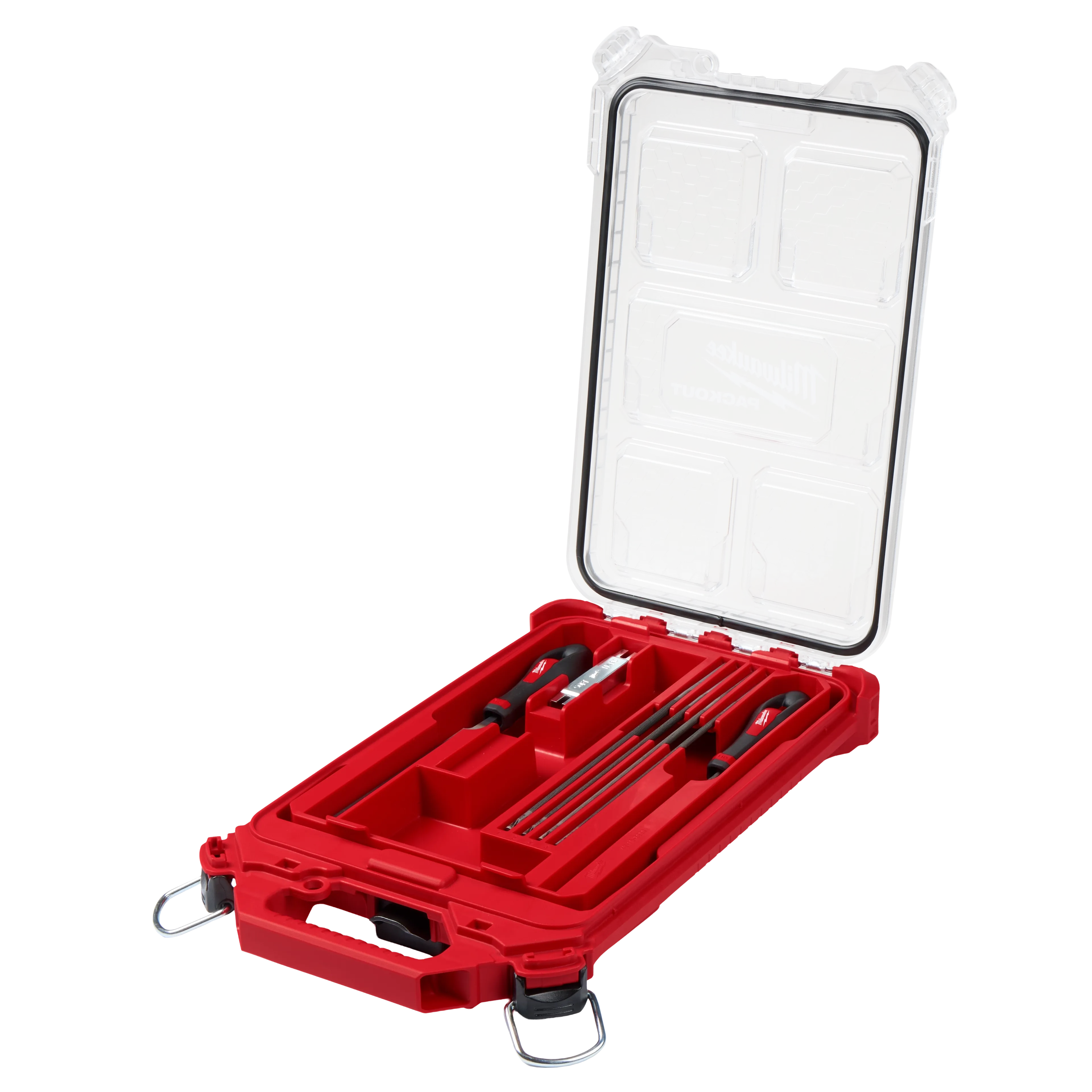 MILWAUKEE Milwaukee 49-16-2880 9pc Saw Chain Sharpening Set with Packout Low-Profile Compact Organizer