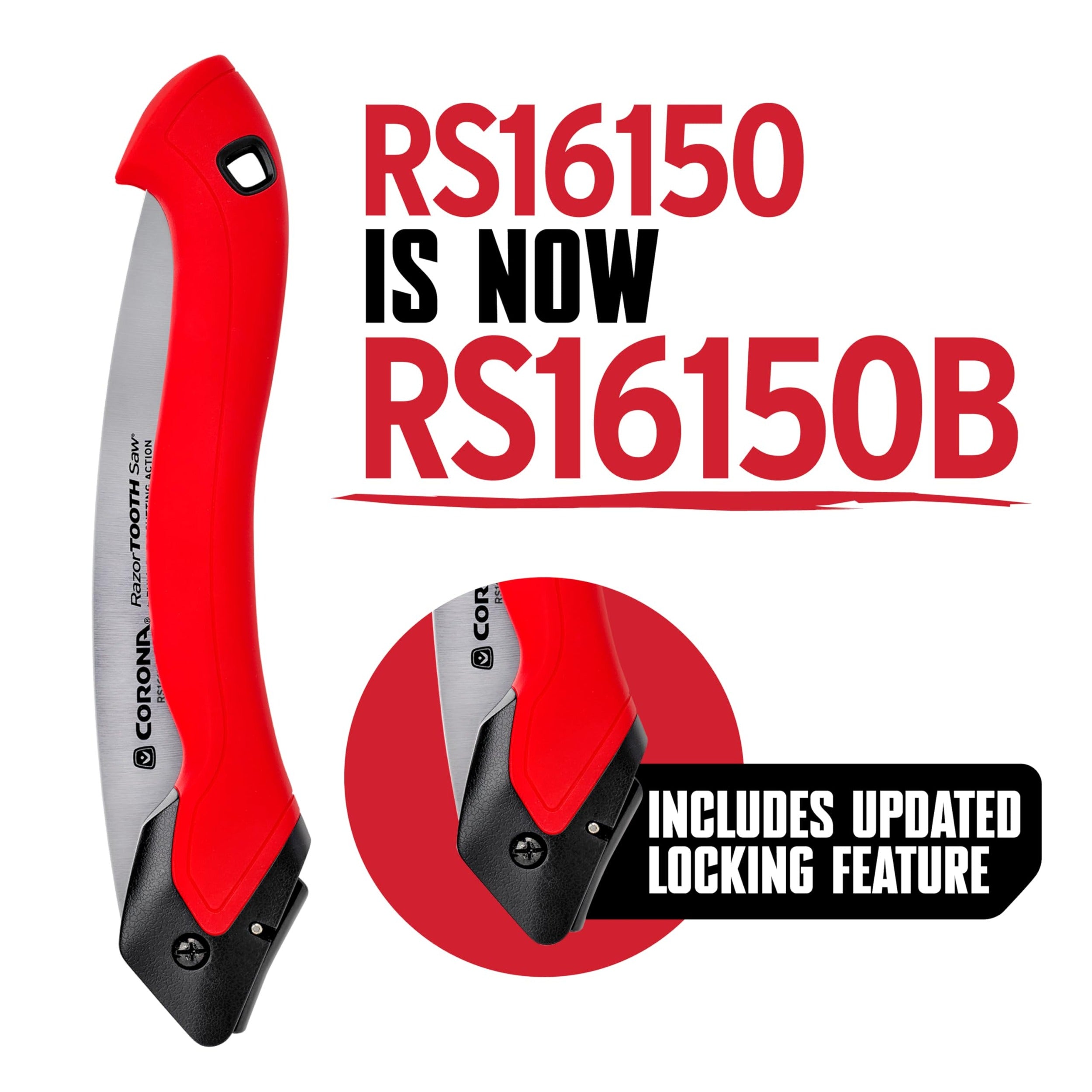 CORONA Corona Rs 16150B Razortooth 10 in Folding Pruning Saw