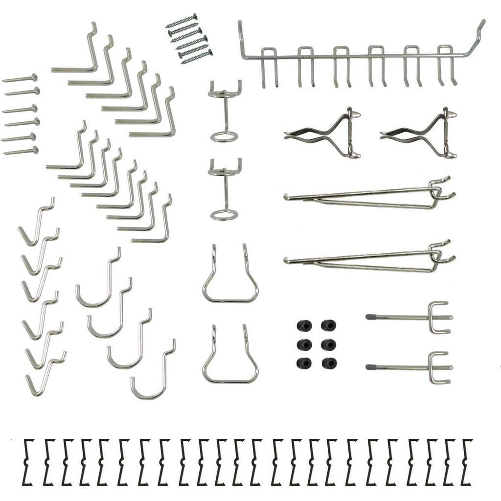 ONWARD Onward 23793R Pegboard Hook Set Metal 47 Piece
