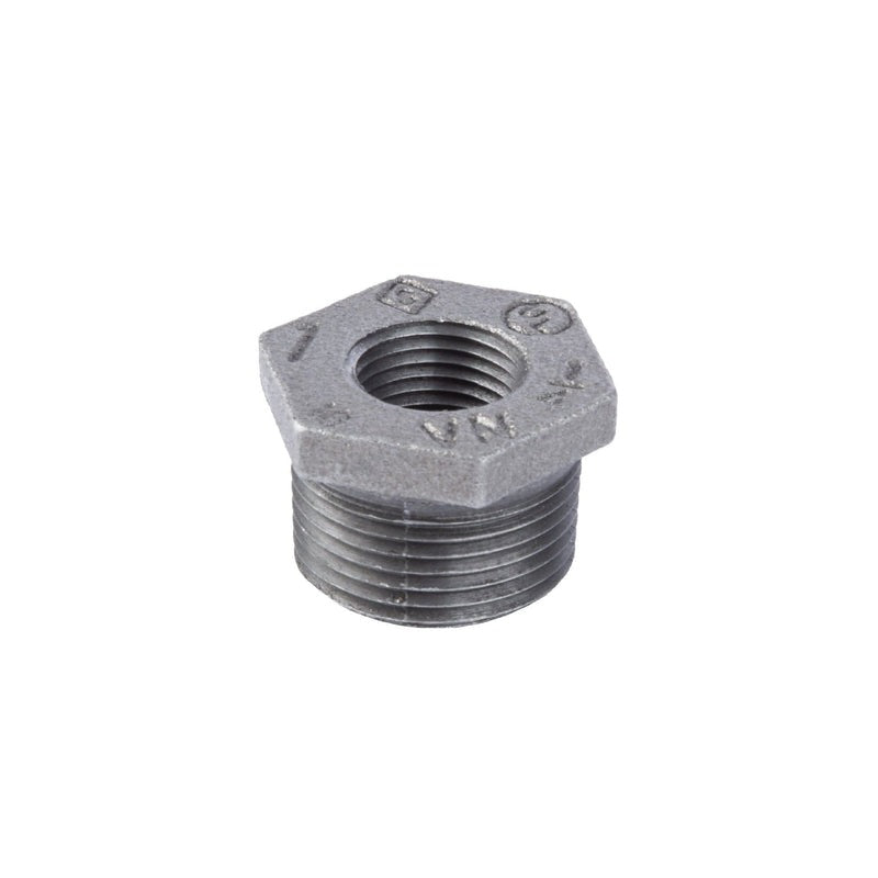 CODA RESOURCES Coda Resources 505719 Black Iron Pipe Bushing 1 in X 1/4 in