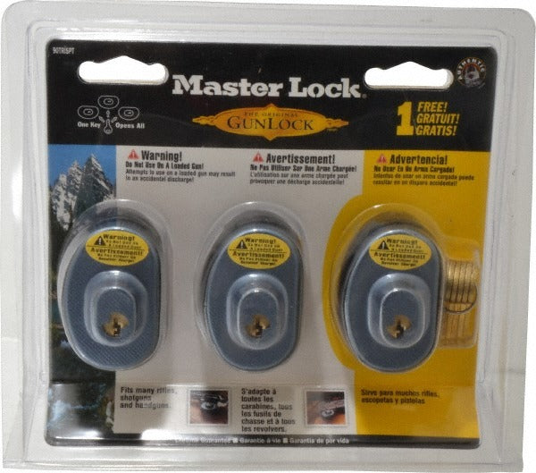 MASTER LOCK Master Lock 90TRISPT Trigger Gun Lock Keyed Alike 3-pack