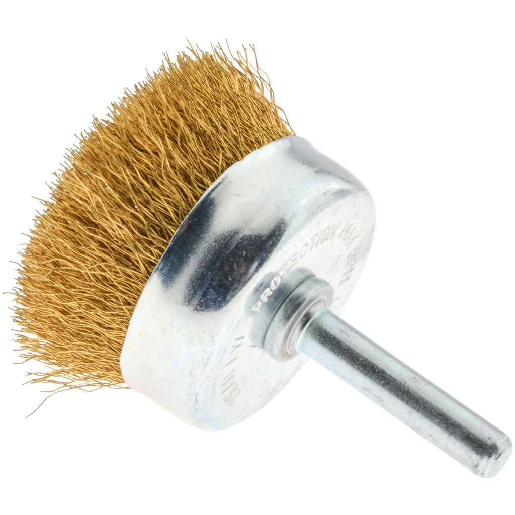 VALUE COLLECTION Value Collection 3105006320 Cup Brush 2in Brass Crimped