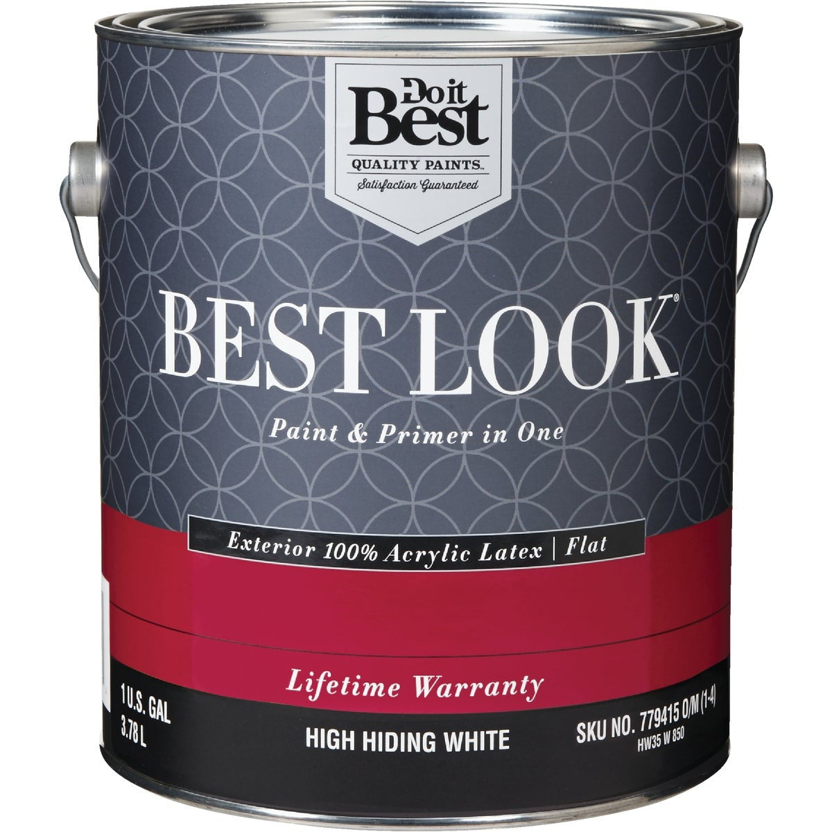 BSC PREFERRED Bsc Preferred HW35W0850-16 Exterior Flat Paint 1 Gal