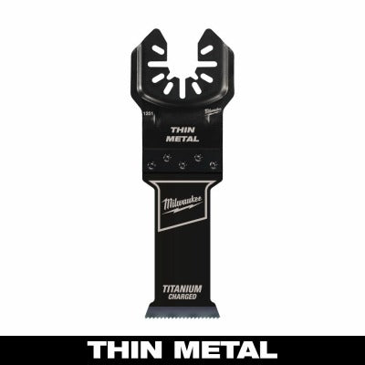 MILWAUKEE Milwaukee 49-25-1251 Bi-metal Multi-tool Blade 1-1/8 in 4pk